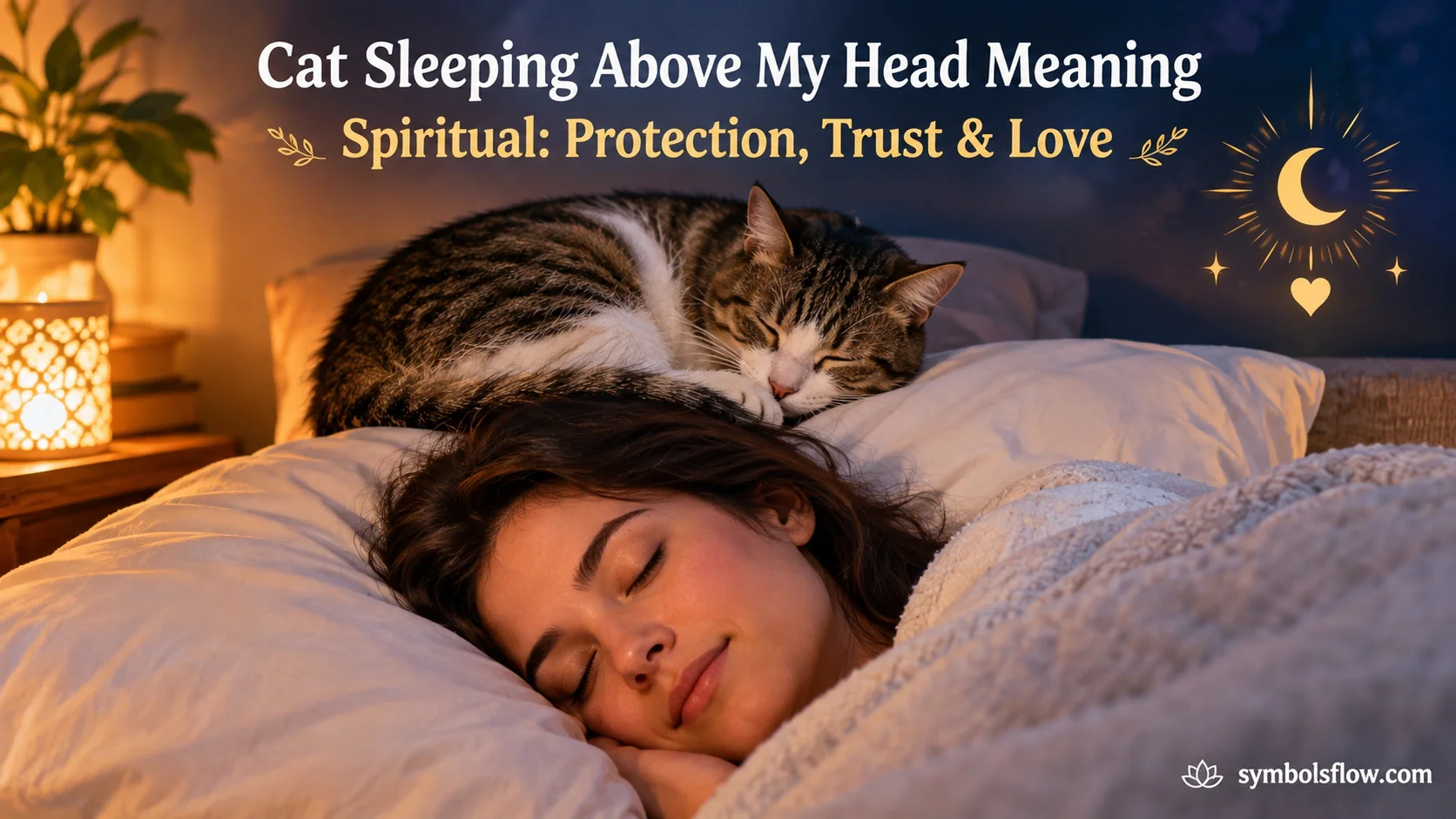 Cat Sleeping Above My Head Meaning Spiritual