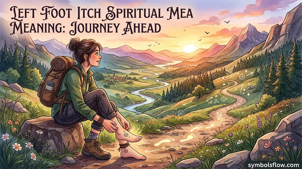 Left Foot Itch Spiritual Meaning: Journey Ahead