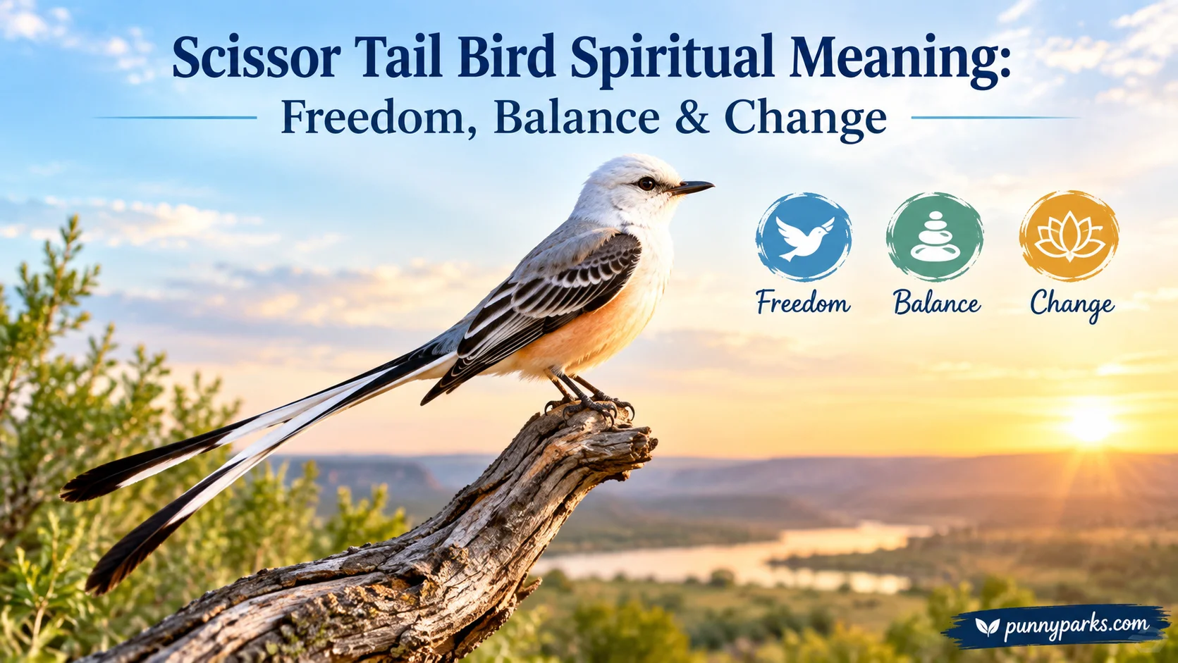 Scissor Tail Bird Spiritual Meaning: Freedom, Balance & Change
