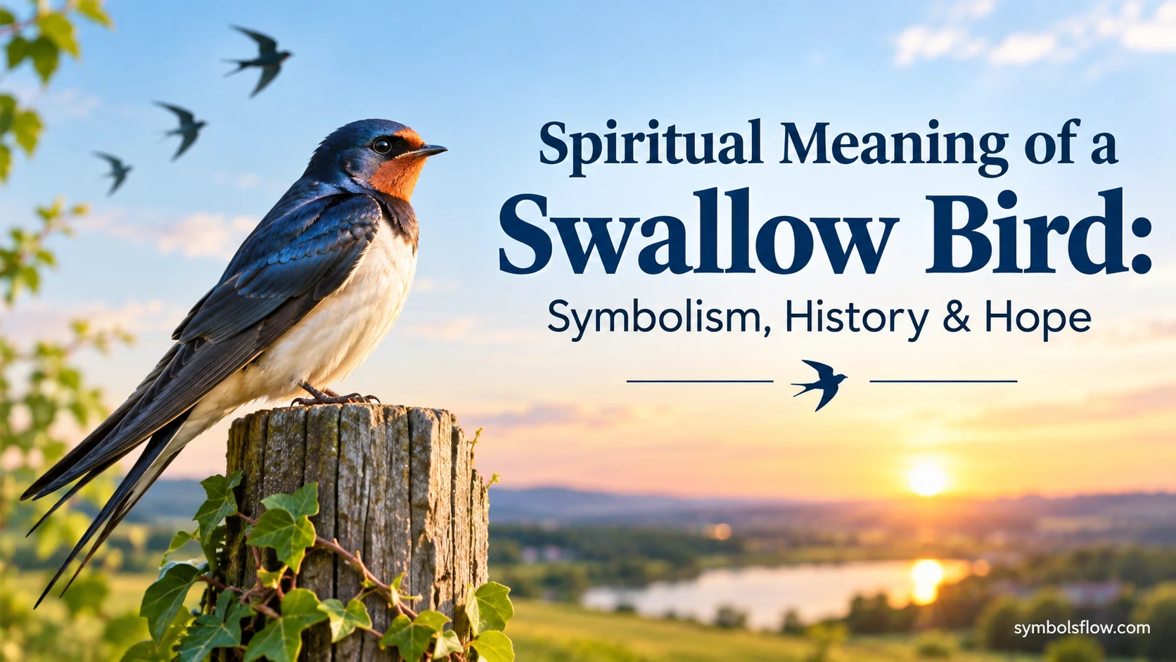 Spiritual Meaning of a Swallow Bird: