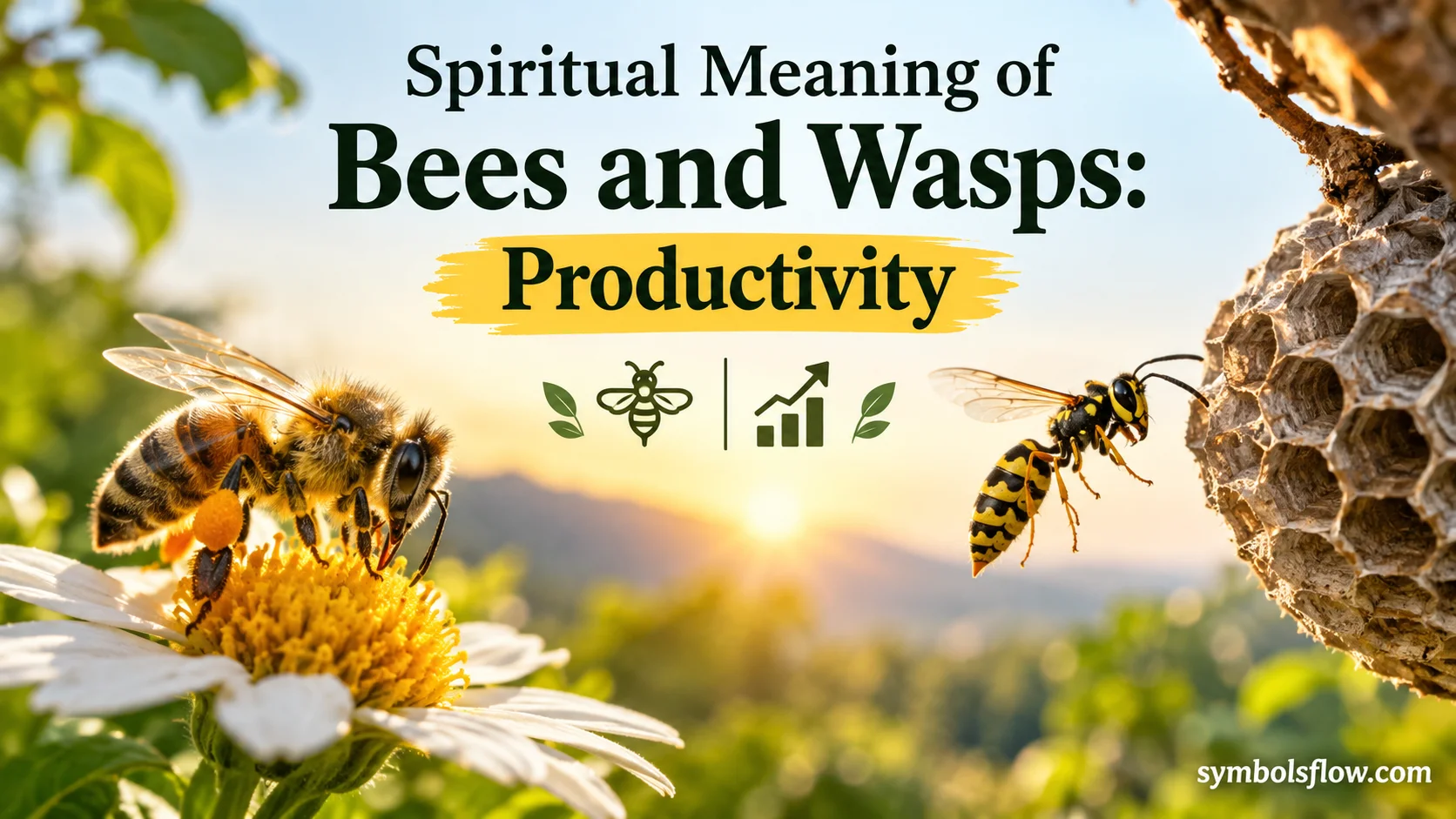 Spiritual Meaning of Bees and Wasps: