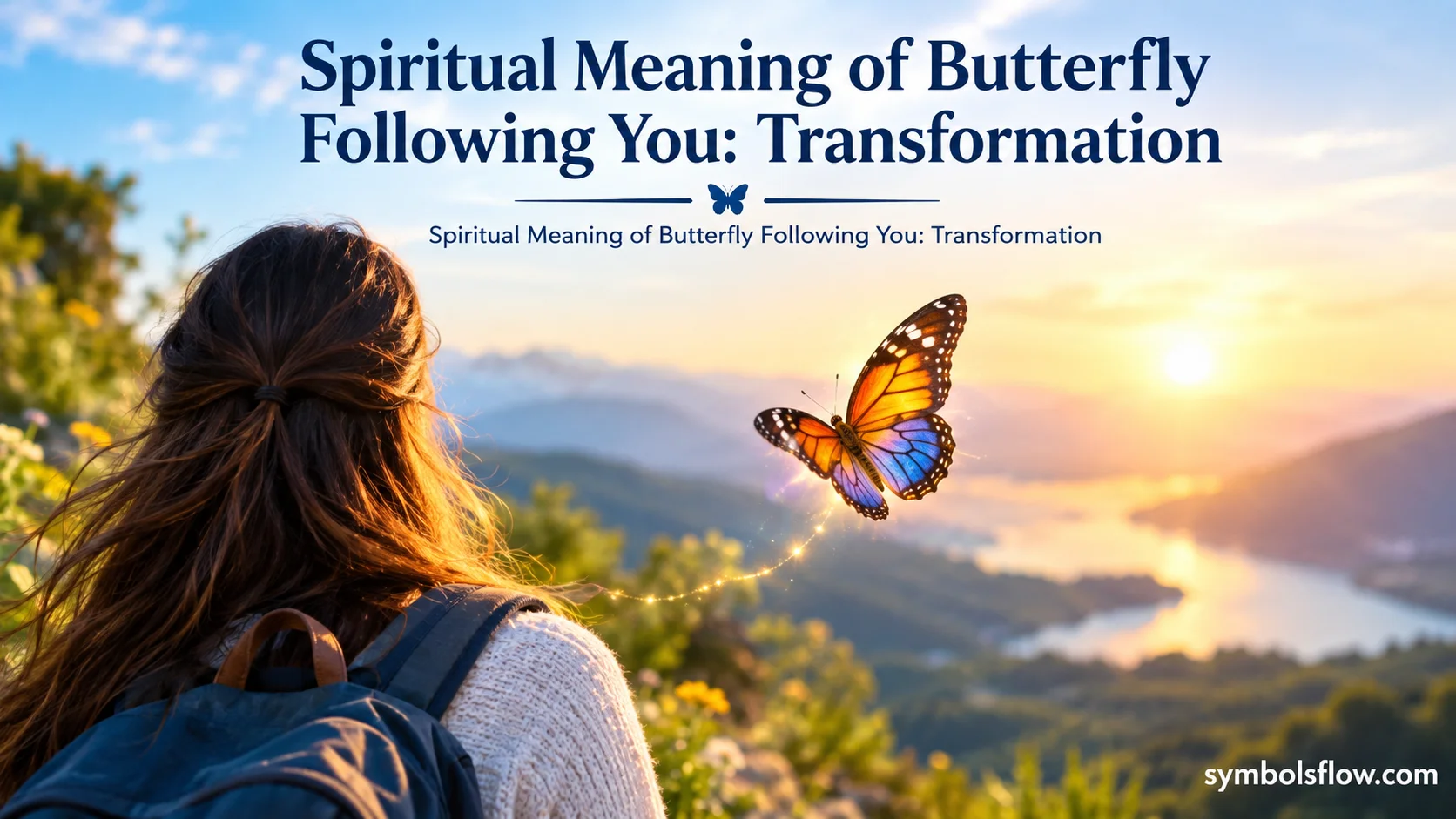 Spiritual Meaning of Butterfly Following You: Transformation