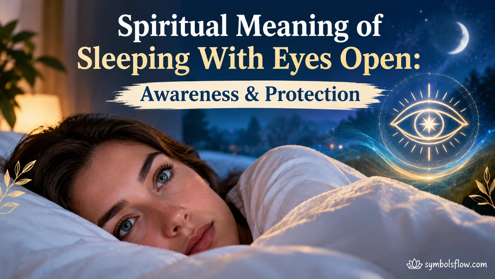 Spiritual Meaning of Sleeping With Eyes Open