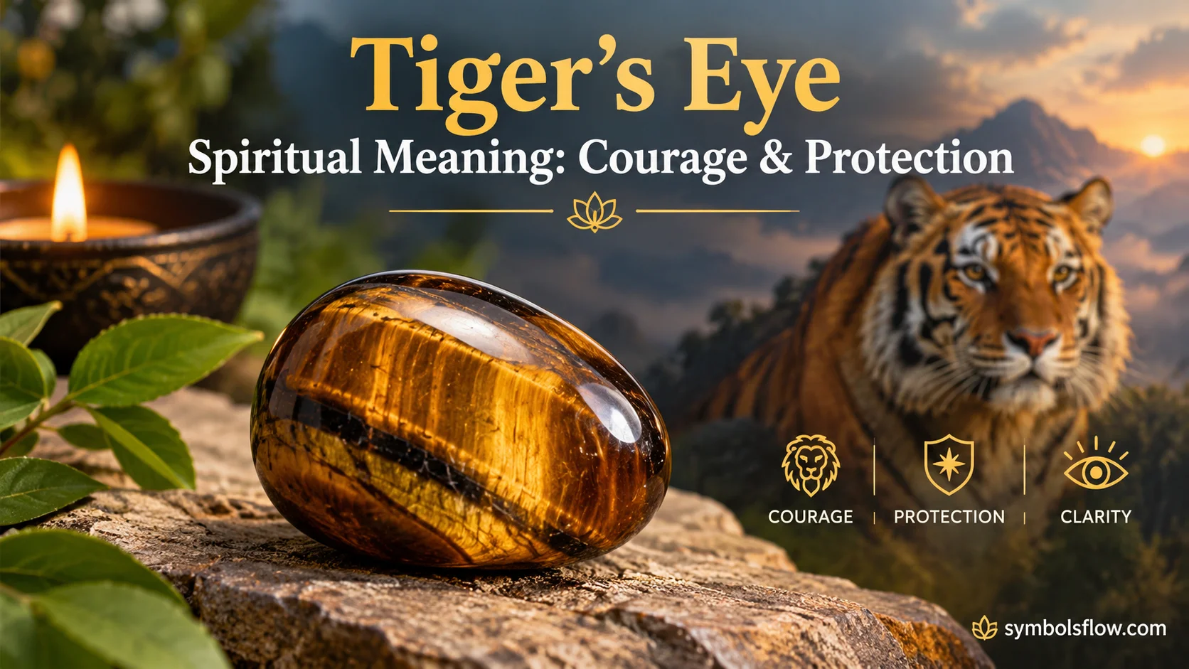 Tiger’s Eye Spiritual Meaning: Courage & Protection