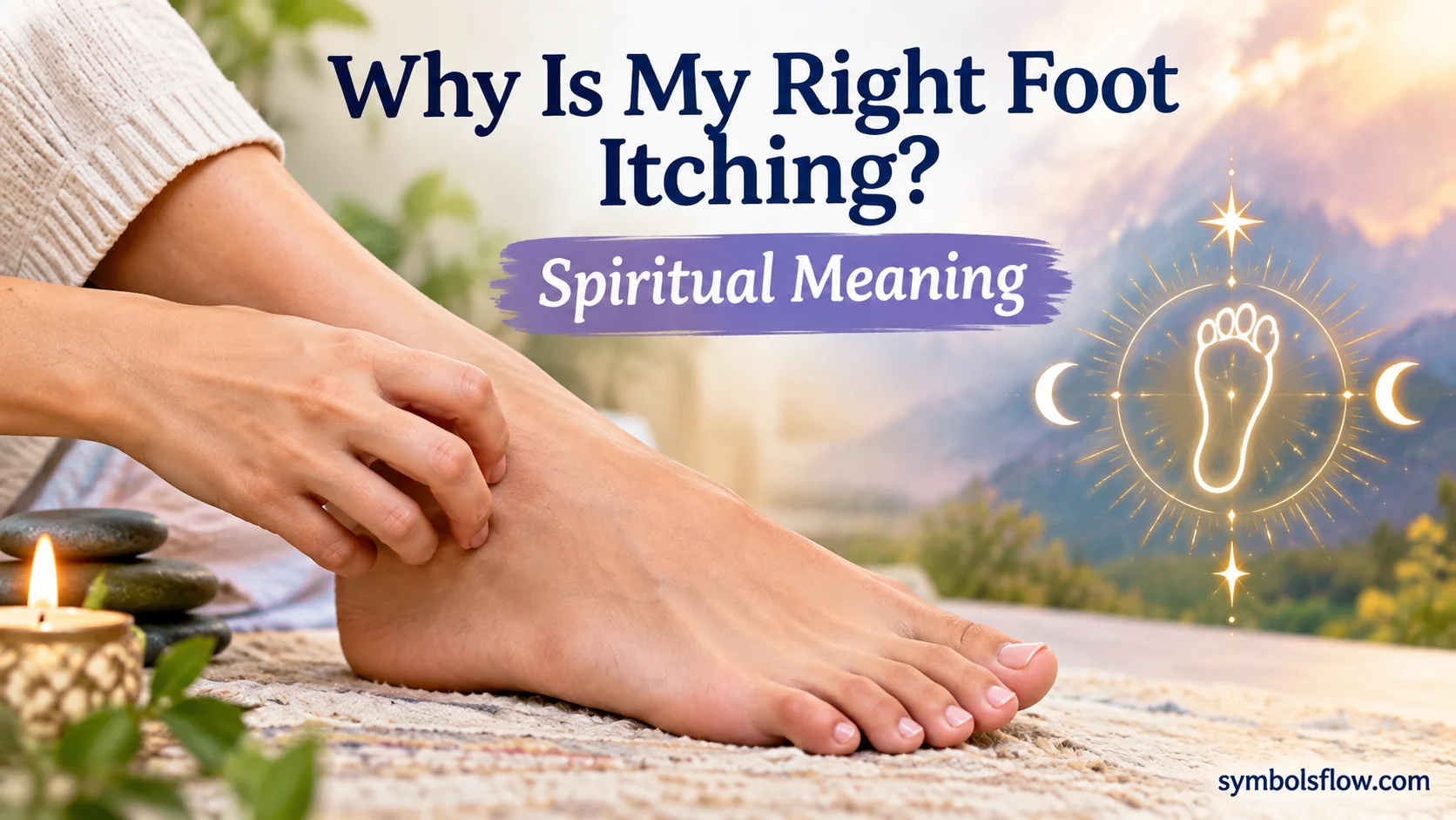 Why Is My Right Foot Itching? Spiritual Meaning