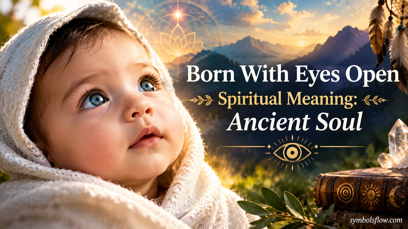 Born With Eyes Open Spiritual Meaning