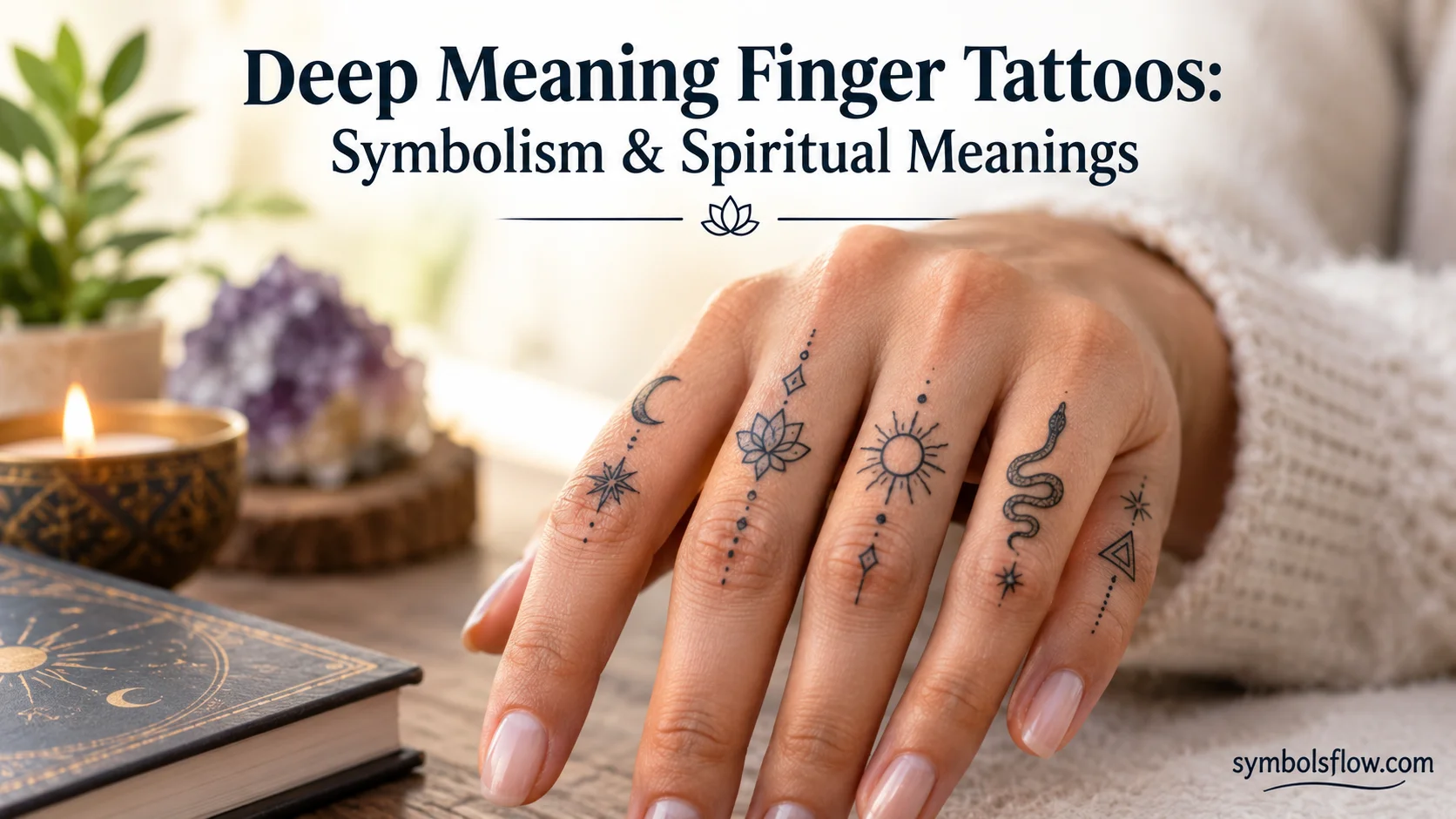 Deep Meaning Finger Tattoos