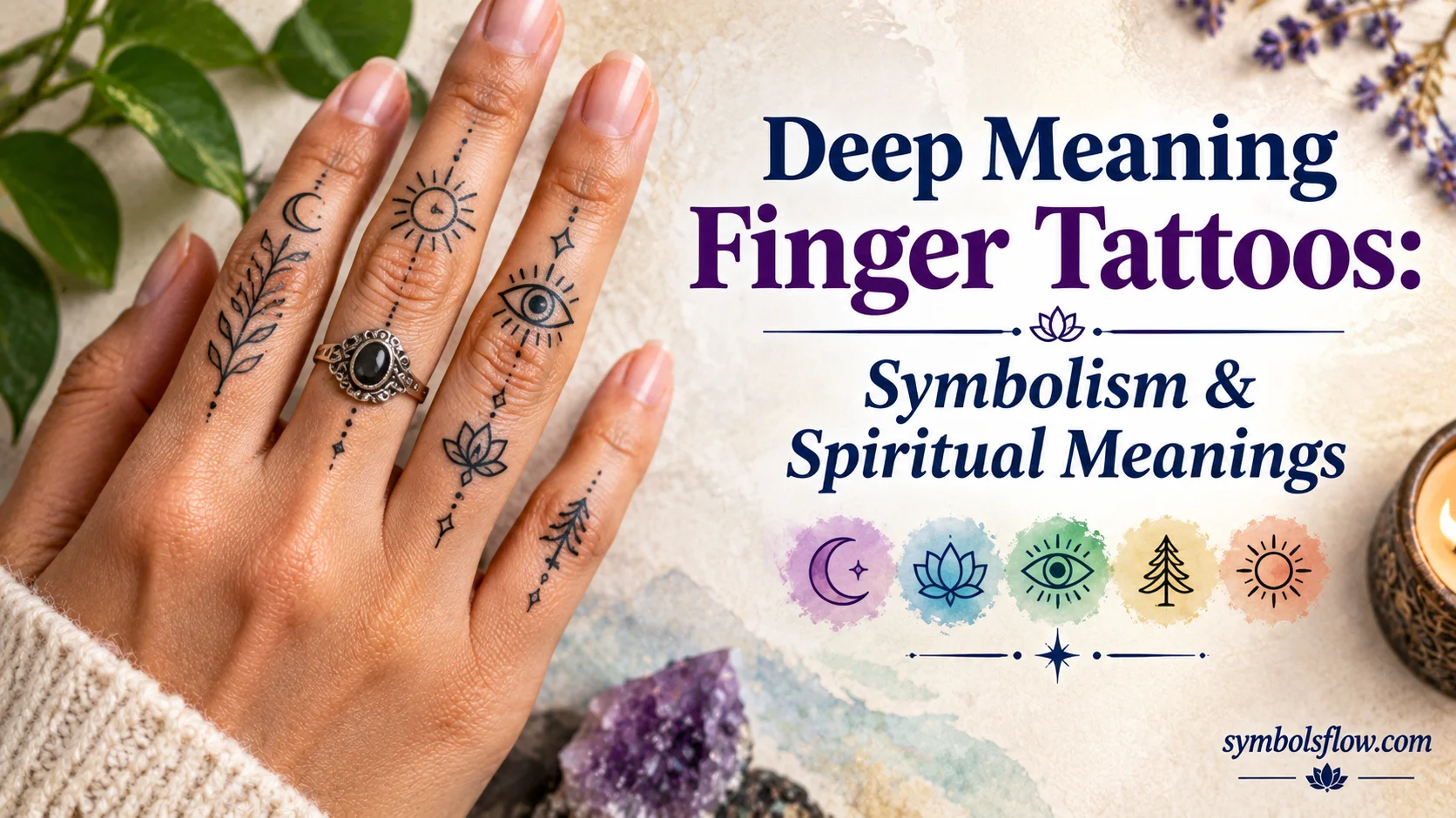 Deep Meaning Finger Tattoos