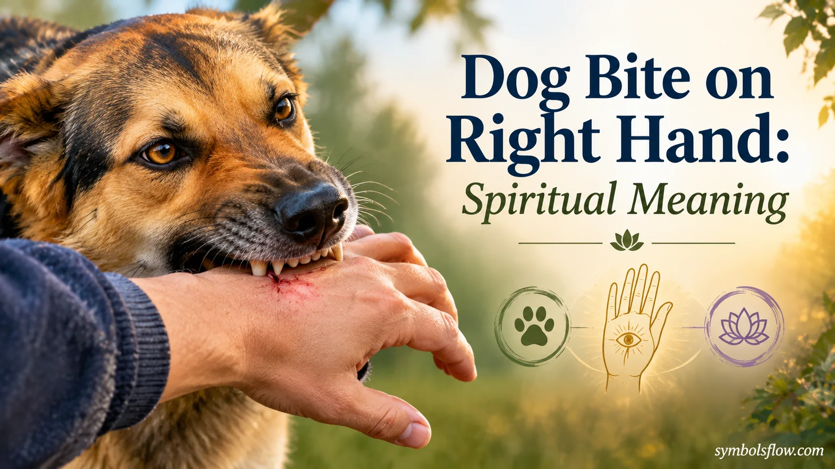 Dog Bite on Right Hand: Spiritual Meaning