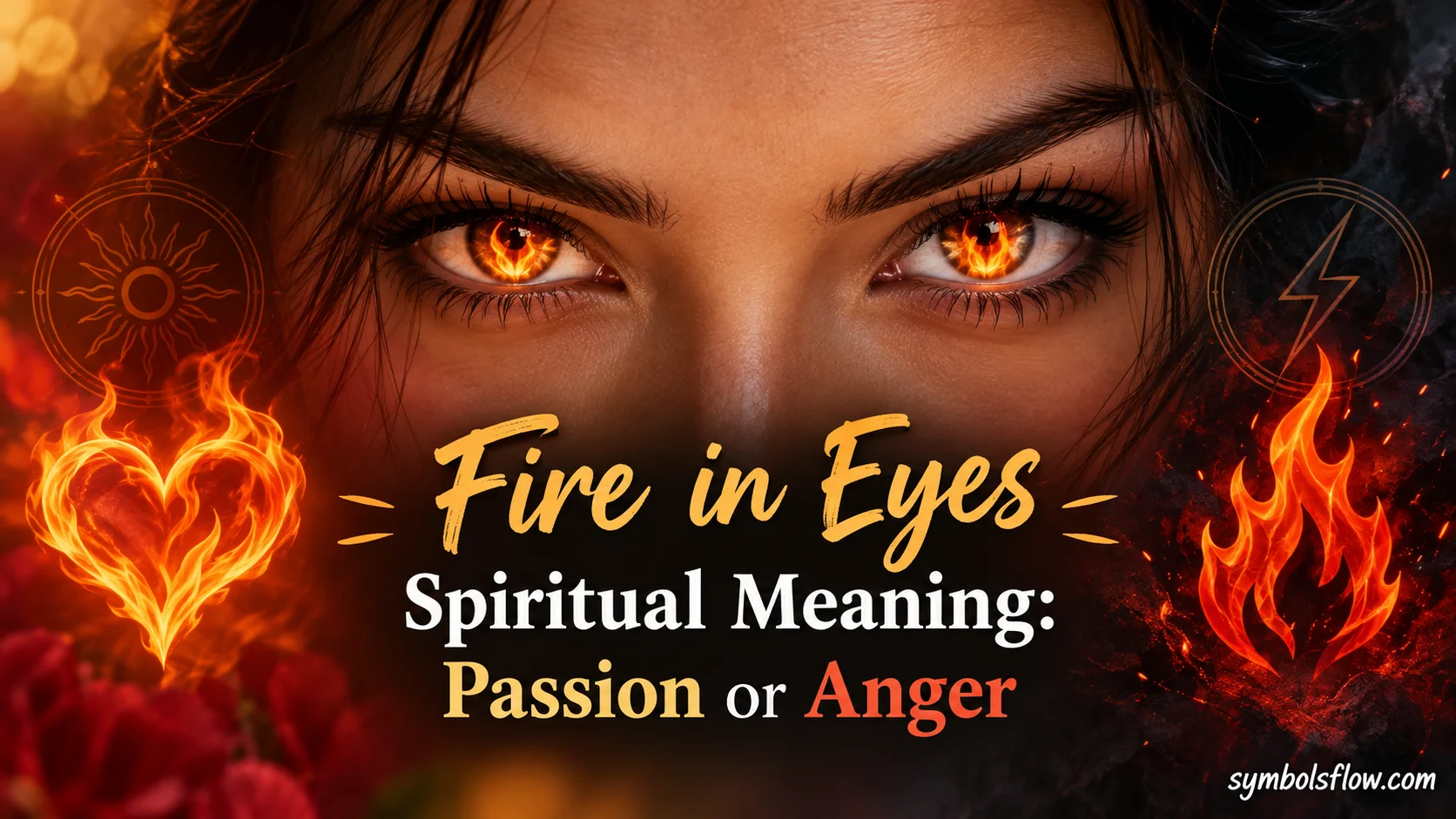 Fire in Eyes Spiritual Meaning
