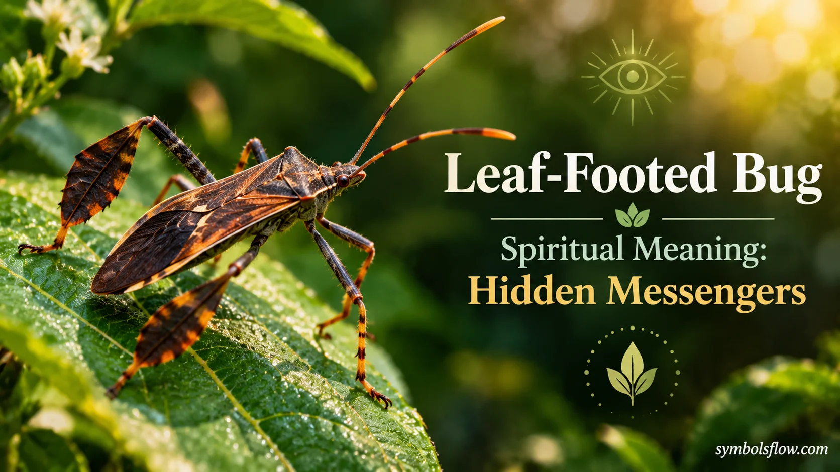 Leaf-Footed Bug Spiritual Meaning