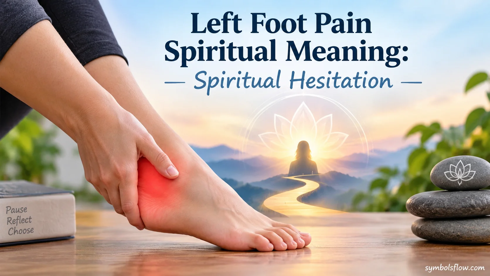 Left Foot Pain Spiritual Meaning: Spiritual Hesitation