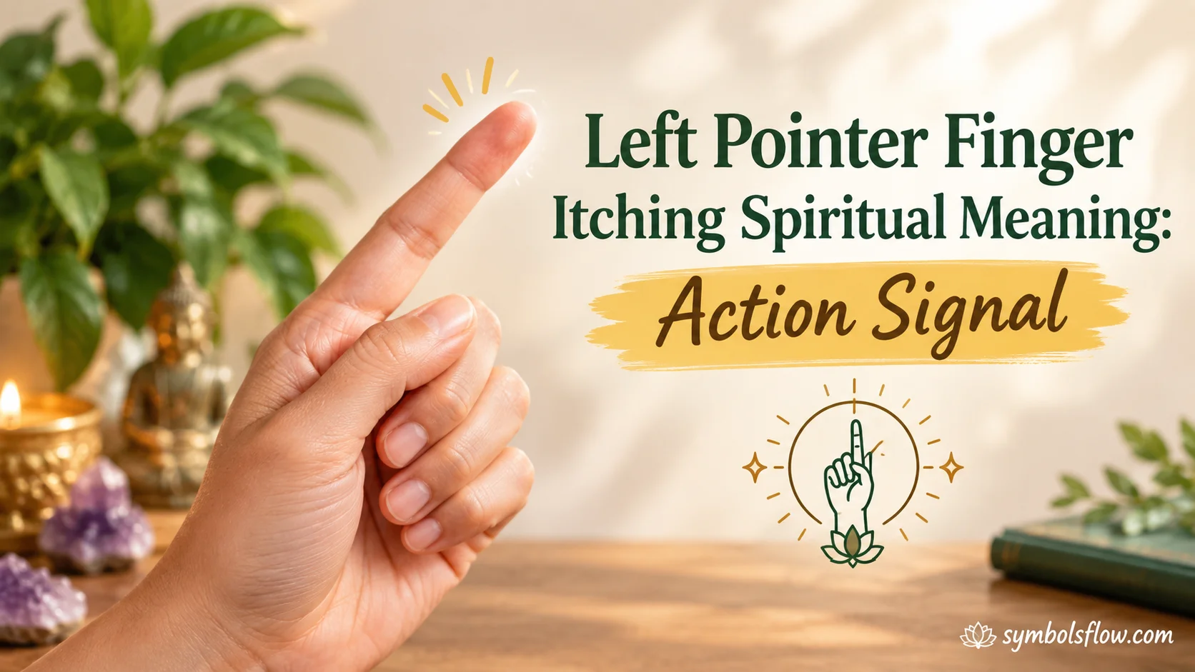 Left Pointer Finger Itching Spiritual Meaning