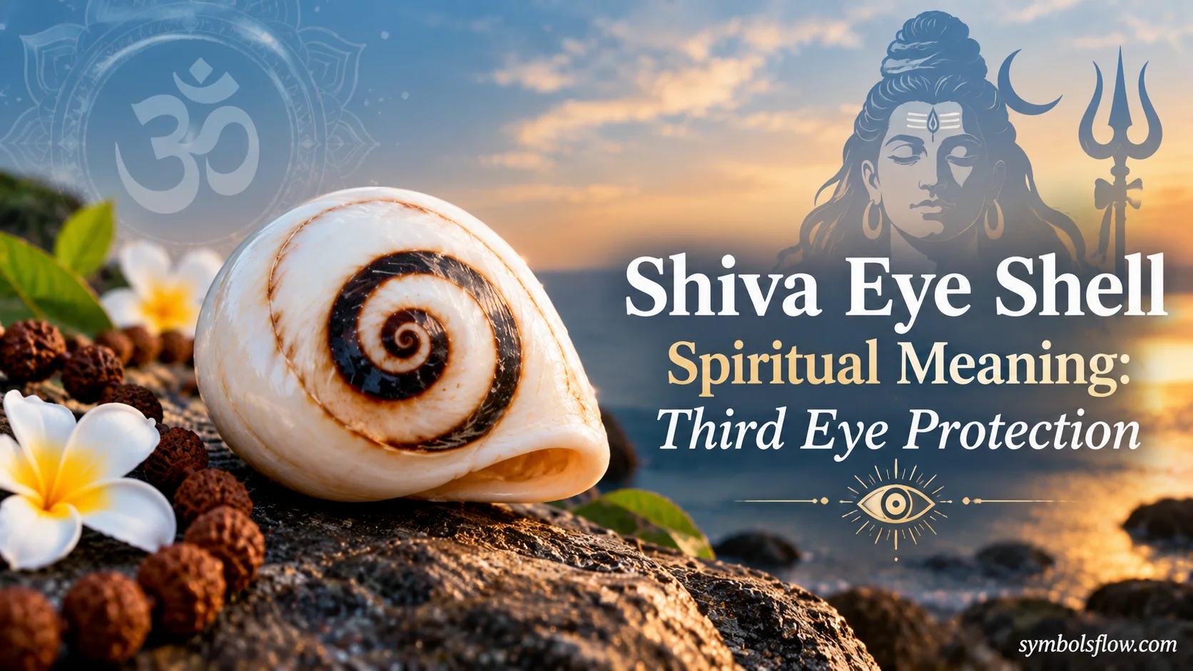 Shiva Eye Shell Spiritual Meaning: Third Eye Protection
