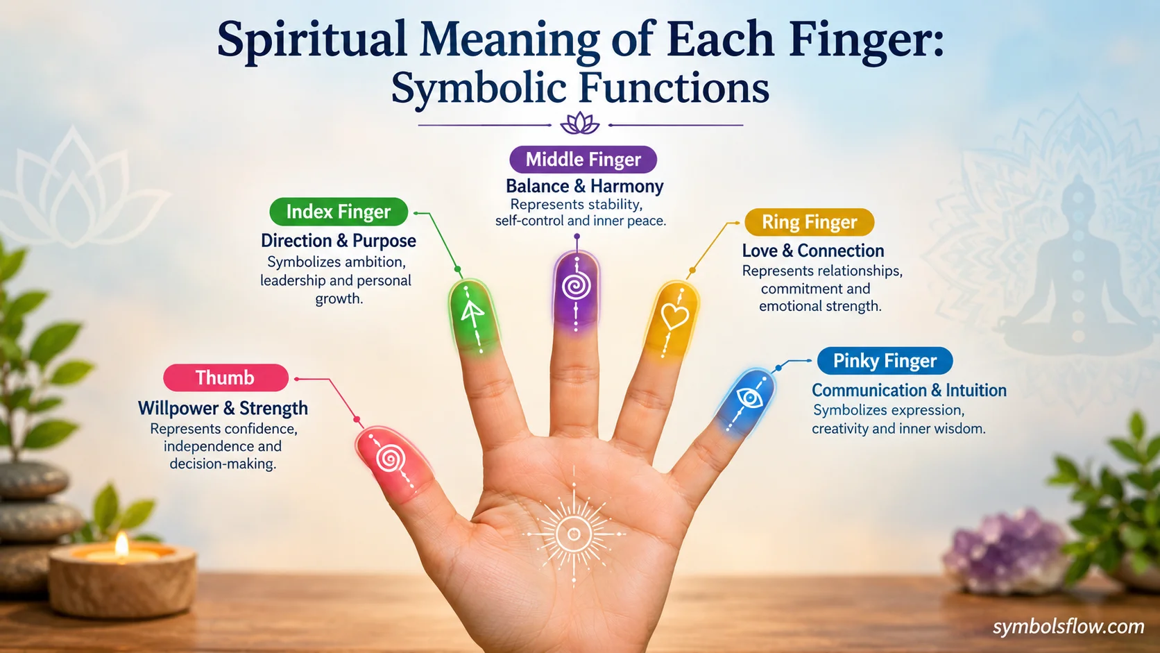 Spiritual Meaning of Each Finger: Symbolic Functions