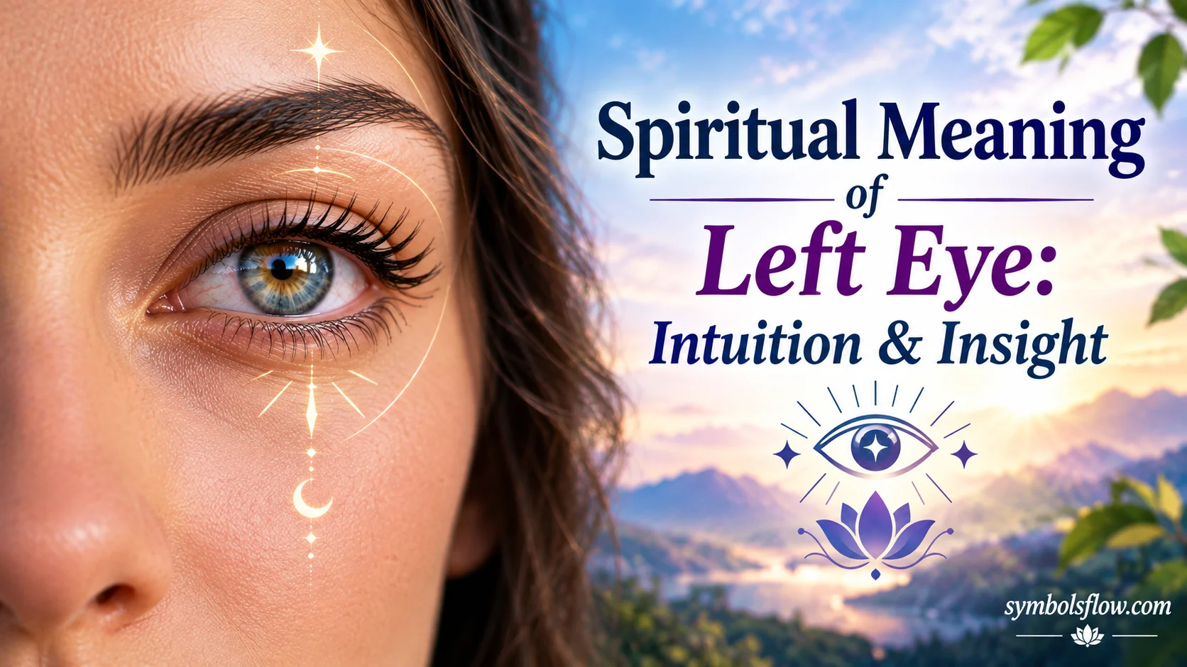 Spiritual Meaning of Left Eye