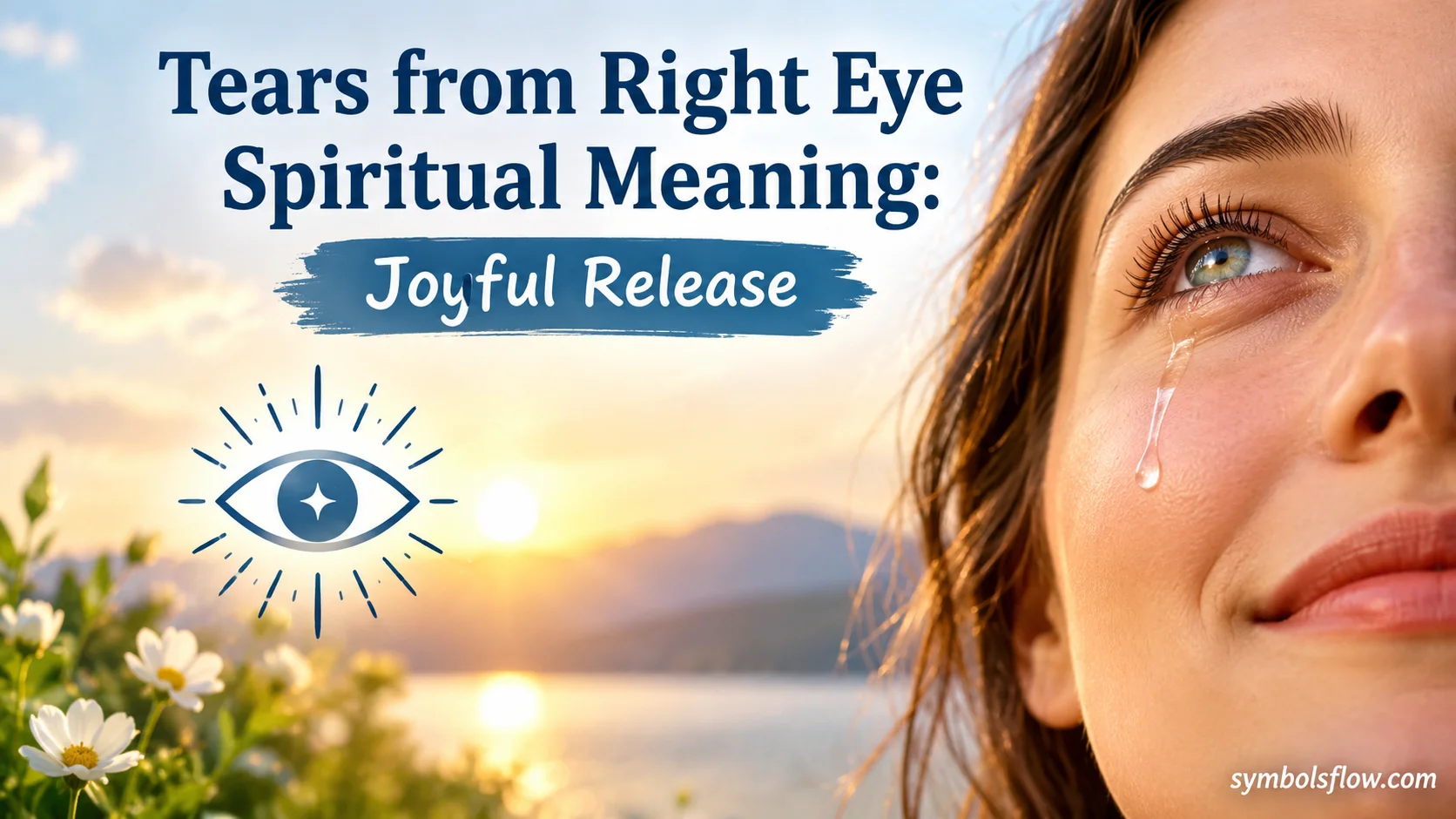 Tears from Right Eye Spiritual Meaning